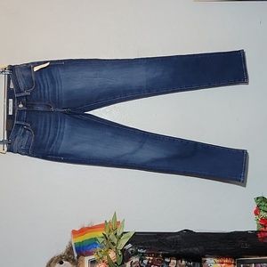 Mavi Alexa Dark Wash Mid Rise Skinny Jeans Stretch Sample Women's 27 x 32